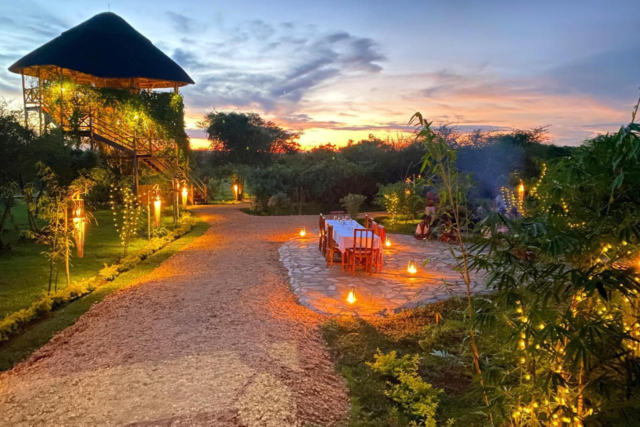 Murchison Falls Bamboo Village Paraa Екстериор снимка